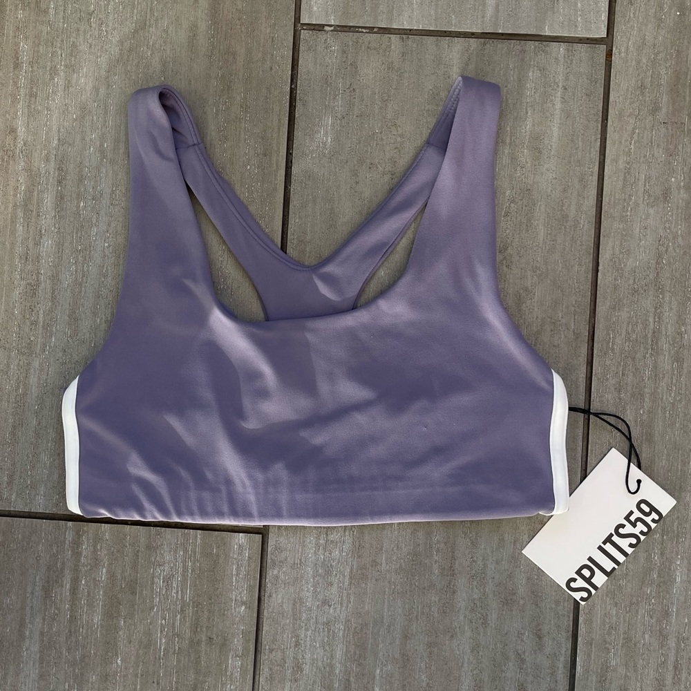 Splits59 ELLA Airweight Bra, lavender/white, NBW